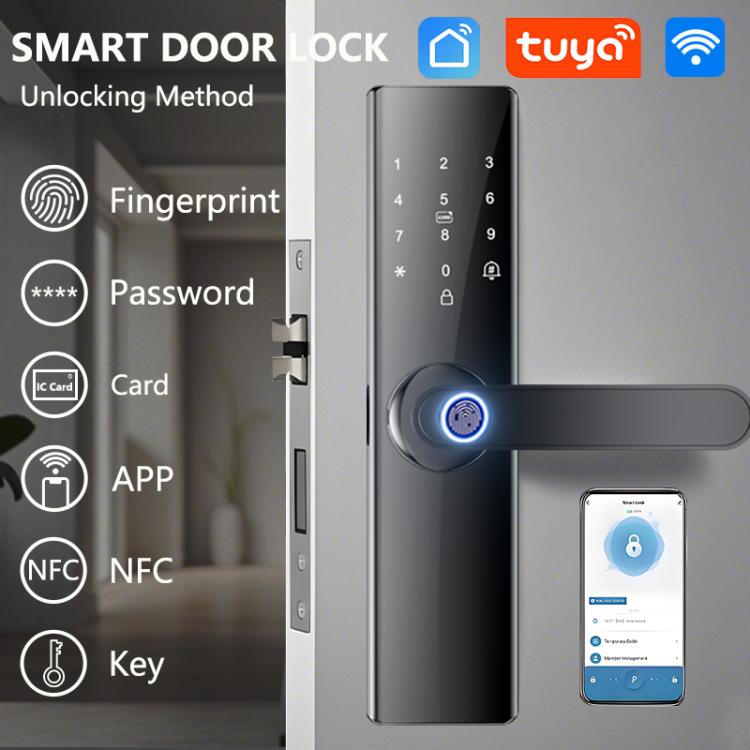 Z17 Tuya Smart WiFi Electronic Fingerprint Password Door Lock Z17 Tuya Smart WiFi Electronic Fingerprint Password Door Lock